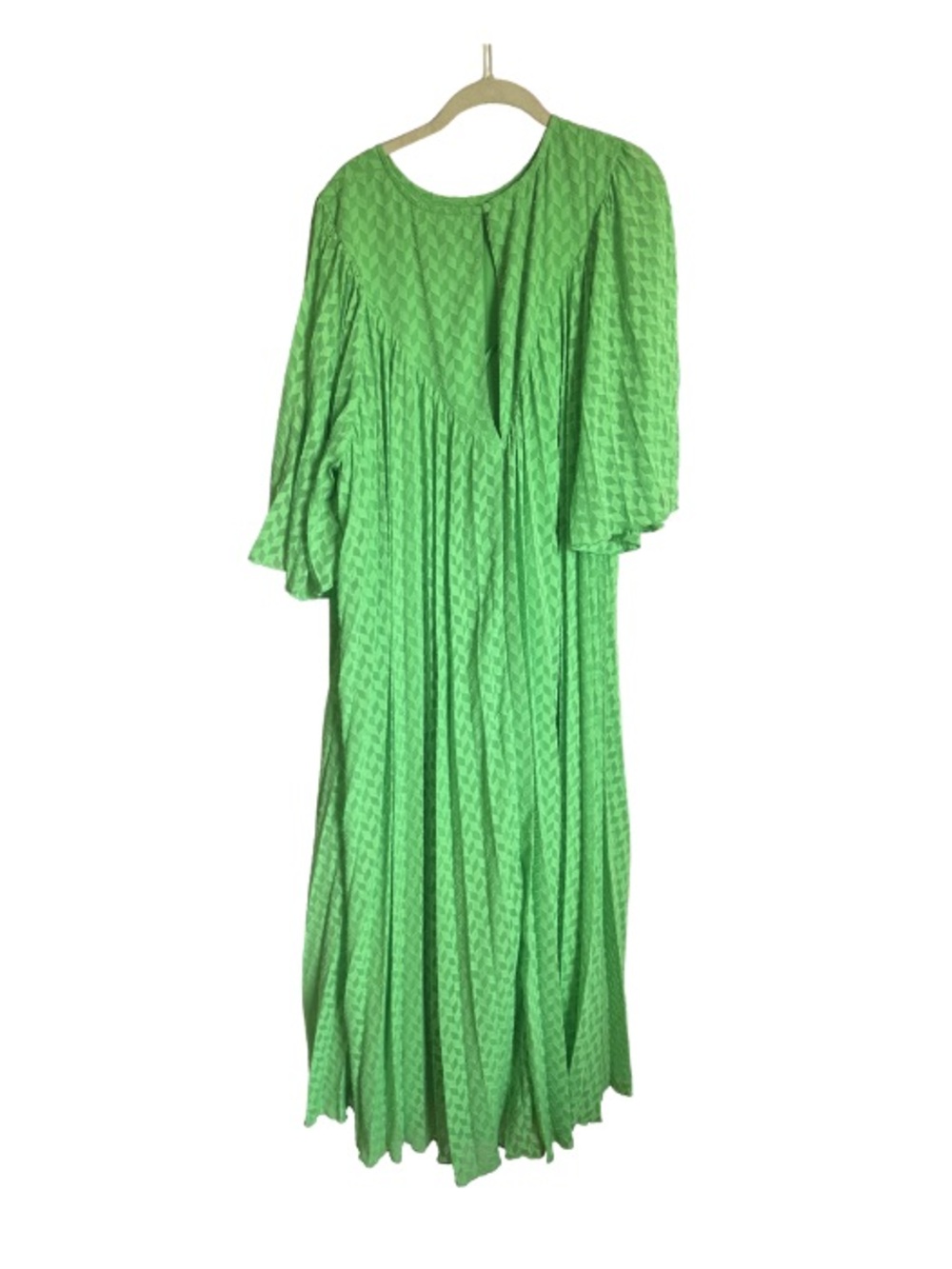 ASOS Green Maxi Dress - Elegant Flowing Silhouette - Picture 2 of 3